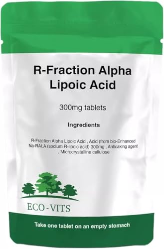 ECO-VITS R-Fraction Ácido alfa lipoico 300 mg 120 tabletas