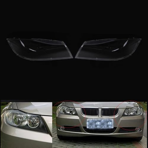 Coque de phare de voiture E90 anti UV et transparente pour rénover l'éclairage halogène - 2