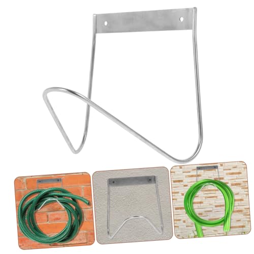 Balacoo Suporte para mangueira de jardim suporte de mangueira de montagem na parede organizador de s