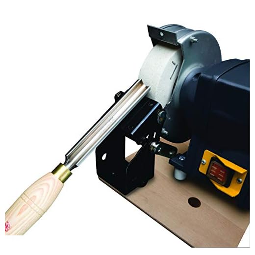 Robert Sorby # 446 Universal Bench Sharpening System for Square Edge Tools Works with Bench Grinders or Vertical Belt Sanders