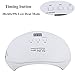 Tfscloin 40W LED Nail Dryer for Nail Polish Gel Curing Lamp with 3 Timers Auto Sensor Nail Art Tools White