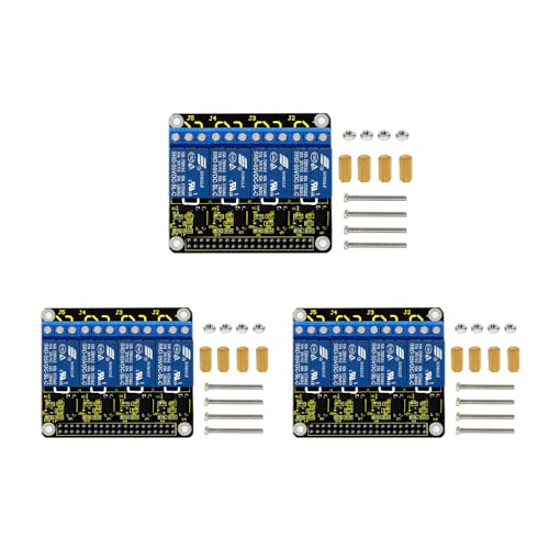 KEYESTUDIO 5V�����[�n�b�g�V�[���h 4�`�����l�������[���W���[�� Raspberry Pi 5/4/A+/B+/Pi 2 Model B/Pi 3 Model B/Pi Zero�p