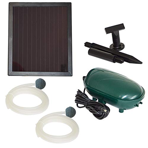 AERAZIONE PER LAGHETTO SOLARE POMPA PER LAGHETTO SOLARE POMPA PER OSSIGENO POMPA AD ARIA PER LAGHETTO DA GIARDINO FONTANA DA GIARDINO FONTANA AERATORE PER LAGHETTO SET SOLARE OXYGEN-3