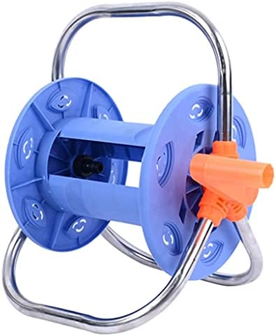 Portable Garden Hose Reel Cart - Quick Storage Trolley for Water Hose, Sturdy & Convenient Design for Easy Use in Your Garden, Lightweight & Easy to Move