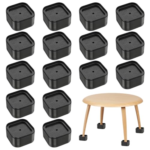 Silkmin 16 Pièces Empilables Rehausseur Meuble, Antidérapantes 3,5 cm