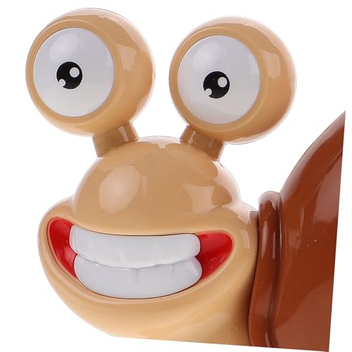 COOLHIYA Cartoon Snail Rotating Water Sprinkler for Simple Hose Attachment Outdoor Sprinkler for Boys and Summer Play Backyard Fun