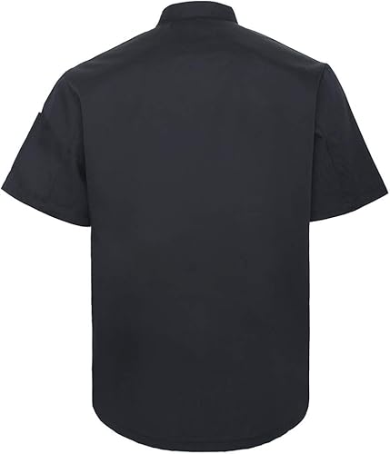 Miniatura 2 de TOPTIE - Chaqueta de chef de manga corta unisex