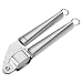 Produktbild Westmark Knoblauchpresse mit herausnehmbarem Gittereinsatz, Länge: 20 cm, Rostfreier Edelstahl, Glory, Silber, 18362270