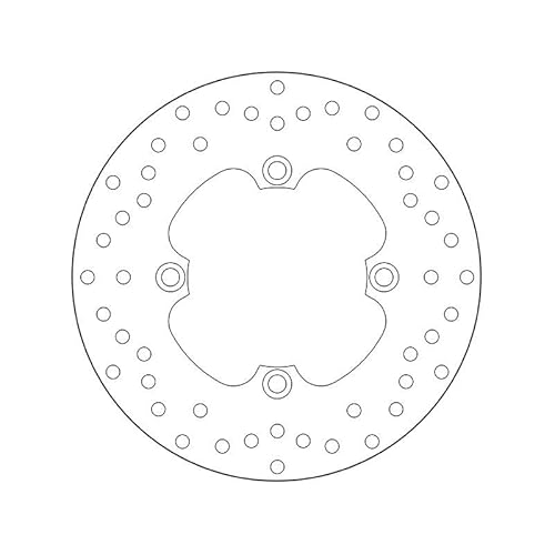 BREMBO Disco freno 68B40780 posteriore 105mm 240mm