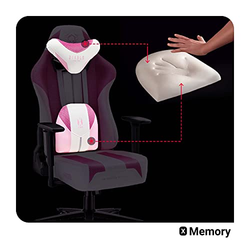 Sedia da Gaming in Tessuto X-Player 2.0 - Gaming Chair Ergonomica Braccioli 3D - Cuscino Cervicale/Lombare Funzione Dondolo - Sedia per PC, Poltrona Gaming, Sedia Ufficio 150 kg - Normal (L) - Sedia gaming - Immagine 10