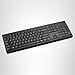 Kensington KB150 EQ Wireless Keyboard, Full Size, 2.4GHz Wireless Connection, Spill-Proof, 104-key, Black (K75561NA)