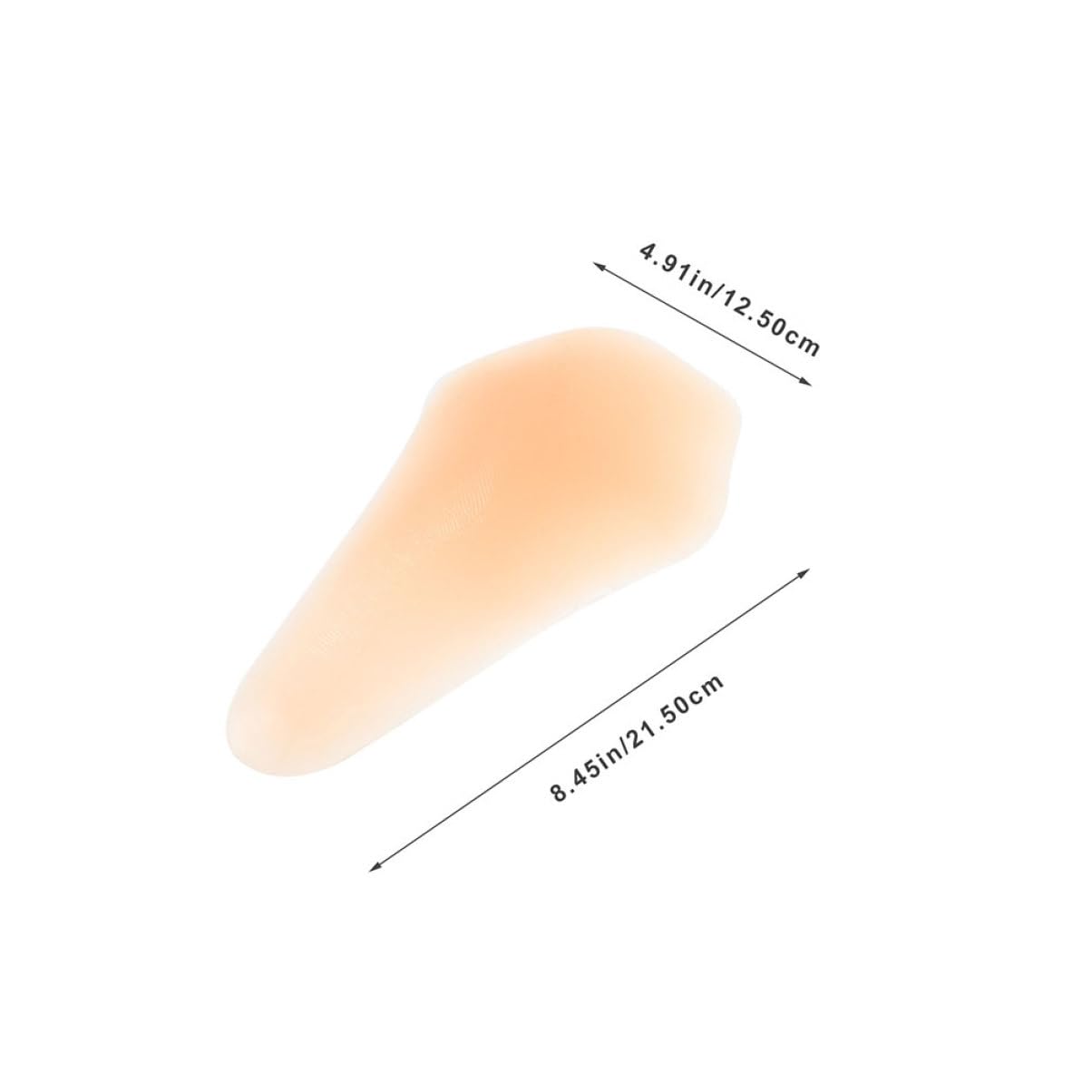 BESPORTBLE 4Pcs Silicone Knee Pads for Ice Skating Adhesive Protective Knee Brace Breathable Comfortable Silicone Design Enhanced Support for Maximum Safety During Snowboarding