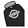 Lambretta Mens Check Target Hoodie (UK, Alpha, XXL, Regular, Regular, Black) #3