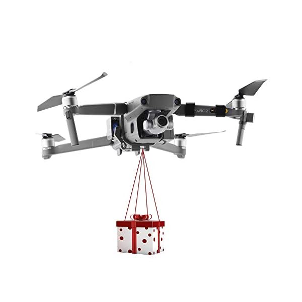 Abwurfvorrichtung für Drohne Zoom DJI Mavic 2 Pro und DJI Mavic 2, Drohnen-Clip, nützliche Transport- und…