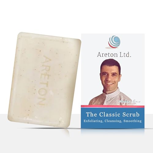 Die klassische Salicylsäure Scrub Seife mit 4 Wirkstoffen, Salicylsäure Niamcinamid und Aloe Vera zur Hautpeelung, Aufhellung, Porenreinigung, Anti-Pigmentierung