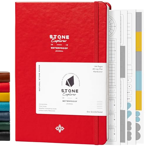 Carnet de notes A5 imperméable pour écrire sous la pluie sans ratures