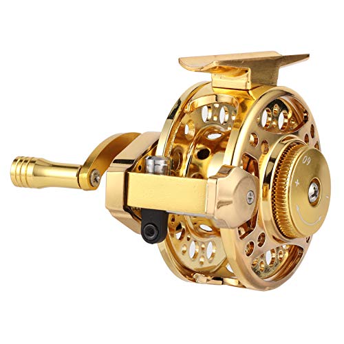 Erreles de Pesca Todos la Rueda de Metal de Pesca Alta Velocidad de Alta Velocidad Izquierda Hielo Medio Pase de Roca Pesca de Roca (Derecha)