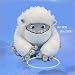 DER Pillow Yeti Peluche Anime Pupazzo di Neve Peluche Soffici Capelli Bianchi Mostro Peluche Zaino Regalo Bambini Regalo Di Compleanno Morbido Giocattolo - Simpatico Peluche (Colore: Circa 26cm)