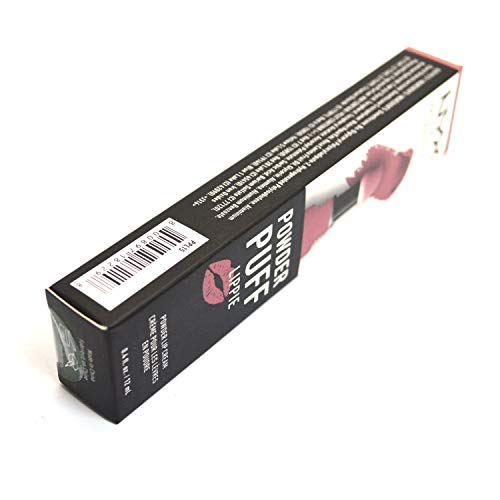 Powder Puff Lippie Lip Cream Makeup Lipstick Paint Net Wt 0.4 fl oz / 12 ml BeutiYo + Free ZipBag (PPL15 : WILL POWER)