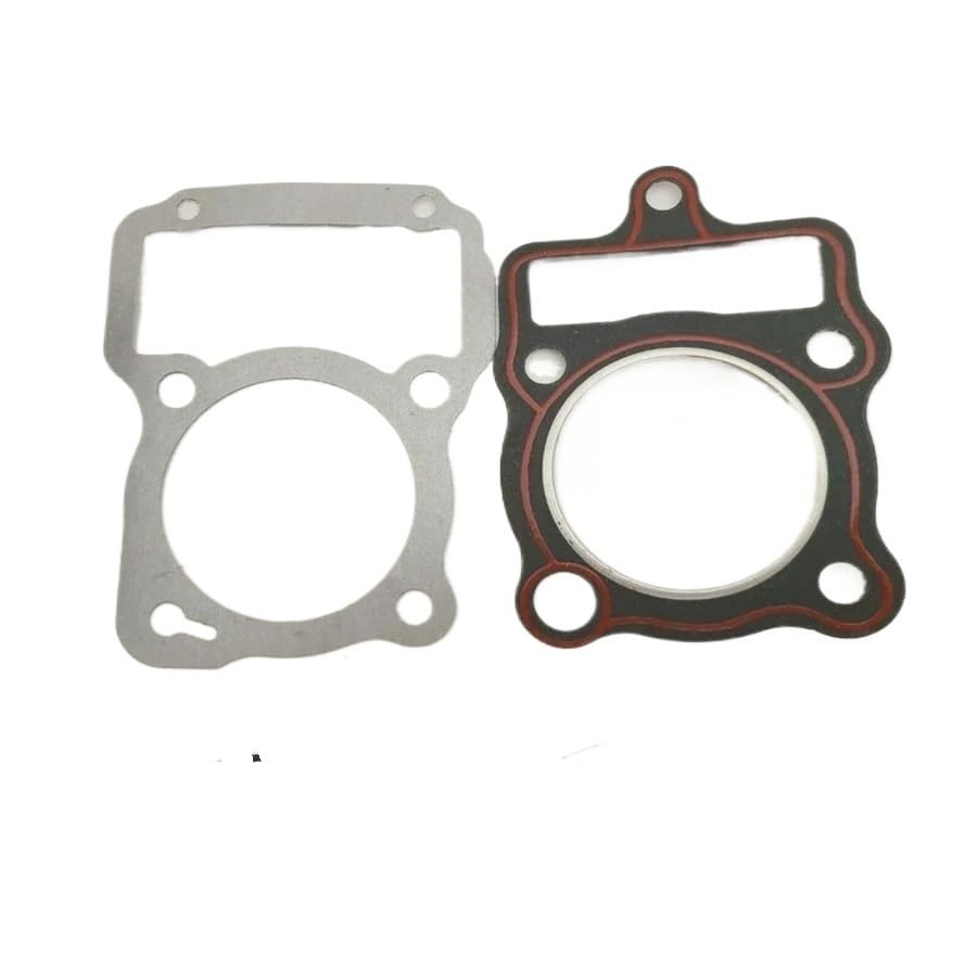 Kit de juntas de pistón de 56,5 mm para motor de moto de 125 cc WY125 y CG125 6