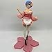 WISHVYQ Re: La Vida en un Mundo Diferente de Zero Modelo de Anime Rem Rem Sakura Kimono de pie Escultura Decoración Estatua Modelo de muñeca Altura de Juguete 22 cm