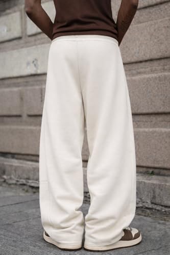 Image of Rockwell Men's Baggy Sweatpants | Cotton Terry Relaxed Fit Joggers for Men | Oversized Streetwear Track Pants | Casual Gym & Everyday Wear| 007
