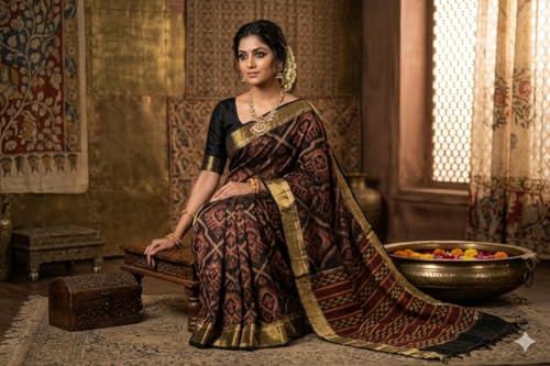 Chendhur Fashions pochampally silk saree – image 2