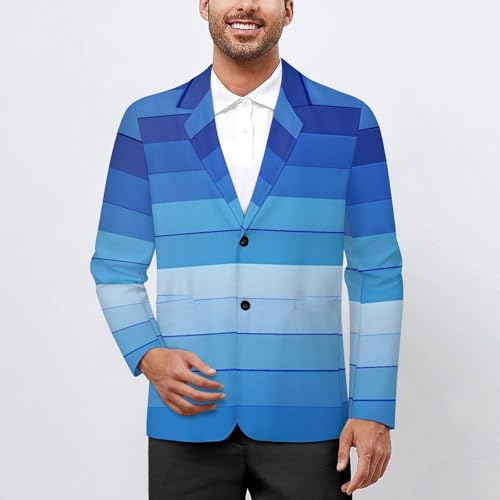 Uranic By Flags Mens Casual Blazer Button Suit Jacket Lightweight Sport Coat for Work Business2