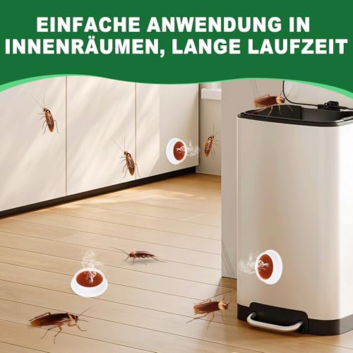 Yineaae 40 Stück Ameisen-köder, Pheromonfalle gegen Insekten (Orange)