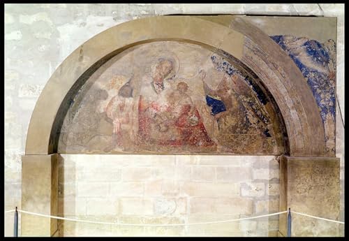 Affiches et gravures Vierge de l'Humilité Simone Martini affiche salon 60x90