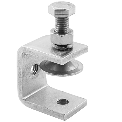 Pscco 2Pcs 304 Stainless Steel C Clamp, Heavy Duty Woodworking Clamp, Tiger Clamp, Home Improvement And Automotive Repair Tools, Type A #TOP3