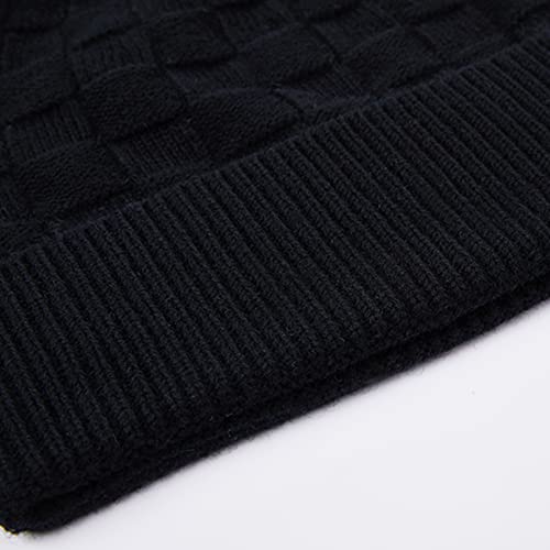 Chapeau chaud d'extérieur en maille douce pour se protéger du froid actif