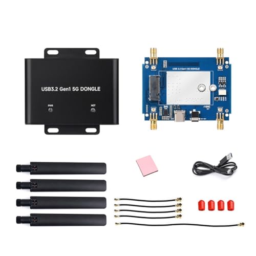 Carte d'extension communication USB 3.2 5G avec boîtier pour module M.2 Simcom Quectel