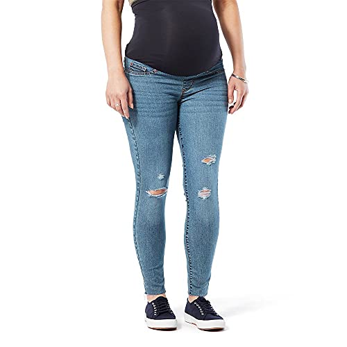 Image of Levi Strauss Signature Gold Women's Maternity Baby Bump Skinny Jeans - Discontinued