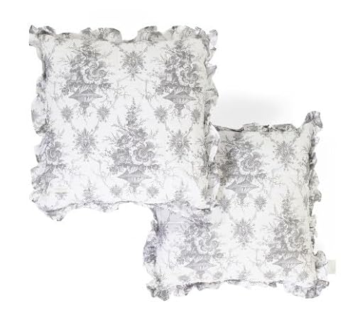 Cabbages and Roses London Euro Shams, 26 x 26 inches,