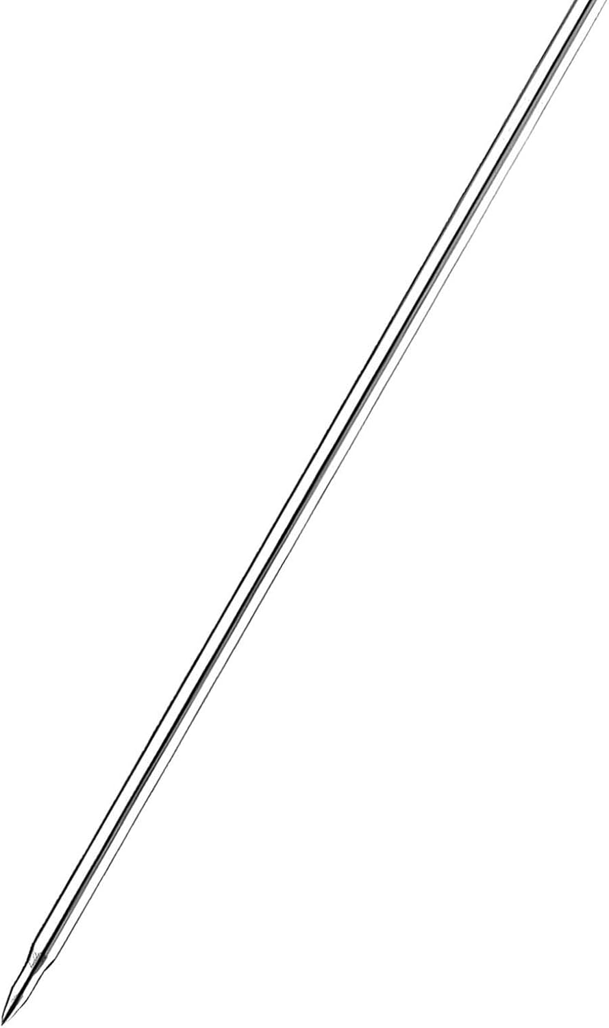 Digital Egg Mixer, 2 in 1 Heat-Resistant Stirring Tool, 10x2 Inches Chocolate Melting Probe, Integrated Temp Tester Whisk, Precision Culinary Wand with Modern Style, Baking Tool for Candy & Cake