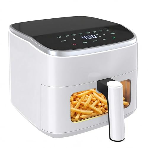 Sweetcrispy Air Fryer 4 Quart with Window, 1500W Digital Airfryer