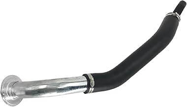 577220, F4TZ9034A Fuel Tank Filler Neck Pipe Hose Compatible with Ford F-150 F-250 1990-1996, F-250 HD 1997, F-350 F Super Duty 1990-1997 Petrol Mid-Ship Tank