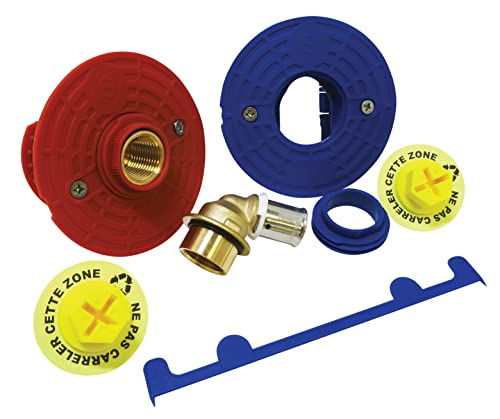 SOMATHERM FOR YOU - Fixoplacv2 Bad/Dusch-Set PER10/12-F15/21 Grau