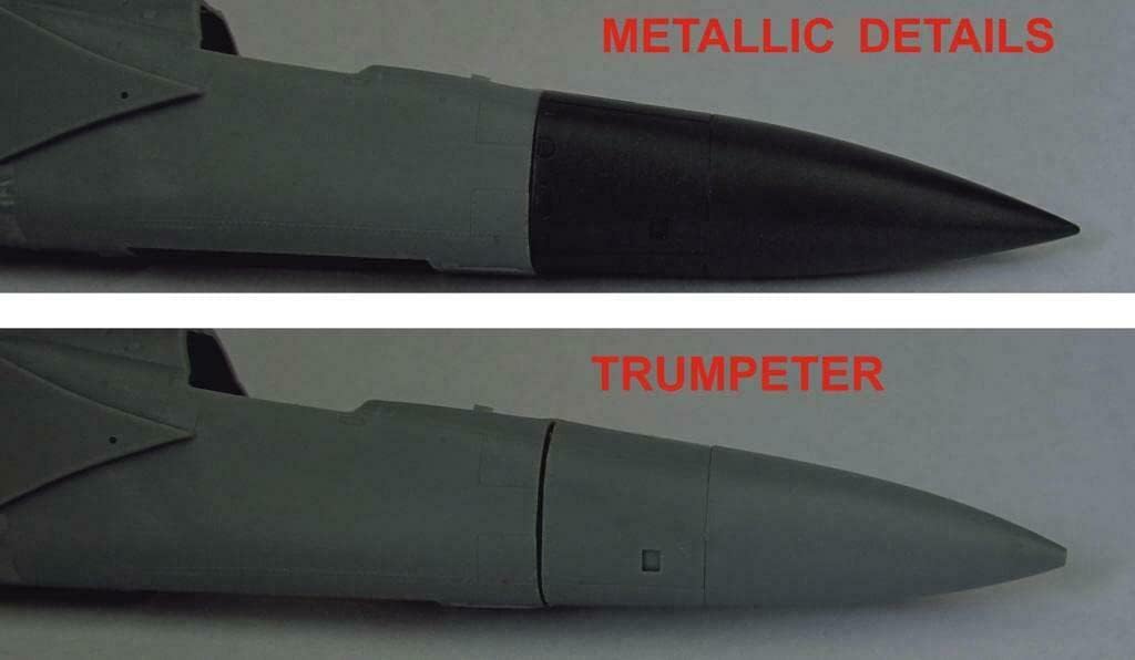 MDR4802-1/48 - Nose Cone for Model Aircraft MiG-23