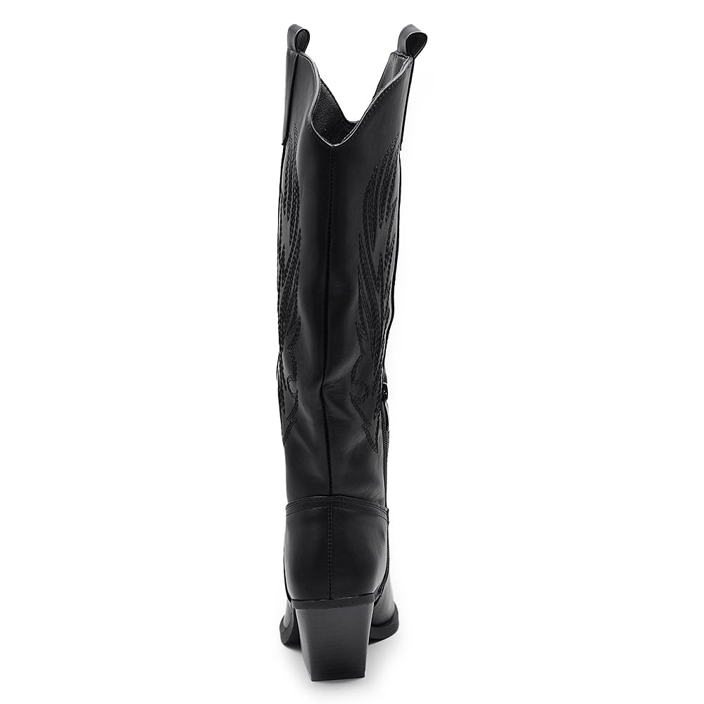 IF Fashion Stivali Cowboy Western Texani Scarpe da Donna A Punta Camperos LY80-12