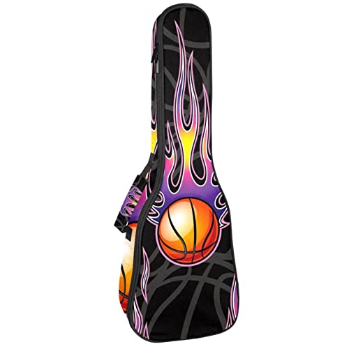 Housse pour ukulélé de sport avec rembourrage en éponge de 10 mm d’épaisseur 53,3 cm avec sangles réglables pour concert… - Les Beatles, Paul McCartney, John Lennon, RIngo Starr, George Harrison Housse pour ukulélé de sport avec rembourrage en éponge de 10 mm d'épaisseur 53,3 cm avec sangles réglables pour concert…