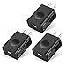 UL Certified USB Wall Charger, FONKEN 3-Pack 5V 2A Power Adapter universal travel Charger USB Plug Cell Phone Charger for Compatible iPhone, iPad, Google Nexus, Samsung, LG, HTC, Moto, Kindle and More