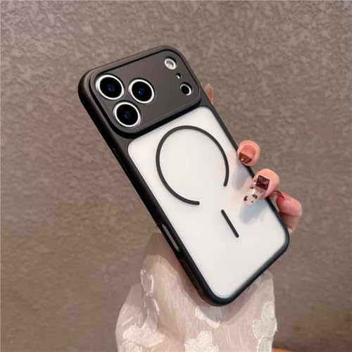for iPhone16plus �p �P�[�X PC �n�[�h Magsafe �Ή� �񕪊��}�b�g���� �V���v�� �y�� �ϏՌ� ���ϖh�~ �w���J�b�v���ʋ�