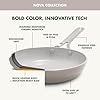 GreenPan Nova 10-Piece Cookware Pots & Pans Set, Oprah’s Favorite Things 2024, PFAS-Free Ceramic Nonstick, Fry, Sauté, Stockpot, Utensils, Lids, Induction Suitable, Dishwasher & Oven Safe, Clay #4