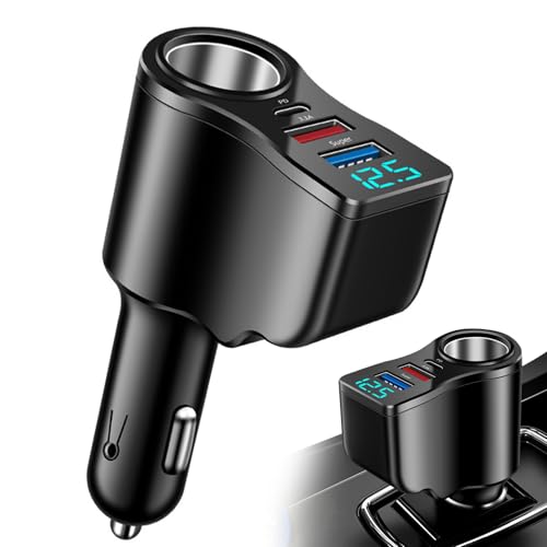 4 en 1 Cargador de Coche USB C 106W,...