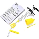 Wolfride ブレーキフルードキット 自転車ディスクブレーキメンテナンス用品 油圧ディスクブレーキ ブリーディングキット 目盛りはっきり 自転車ディスクブレーキ給油ツール 簡易注油ツール 自転車油圧ディスク給油ツール 自転車ブレーキオイル交換用 メンテナンス工具