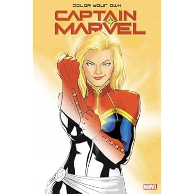 Color Your Own Captain Marvel