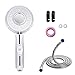 Produktbild Handheld Shower Head High Pressure, Reyke Universal 5 Spraying Setting Shower head with Hose to Increase Pressure, Upgraded 2M Stainless Steel Hose Anti-Leaking