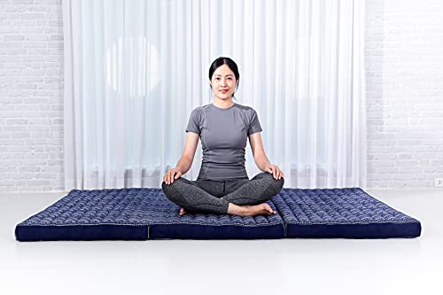 Image of Leewadee Large Thai Trifold Mattress 79 x 39 inches Kapok for Thai Massage